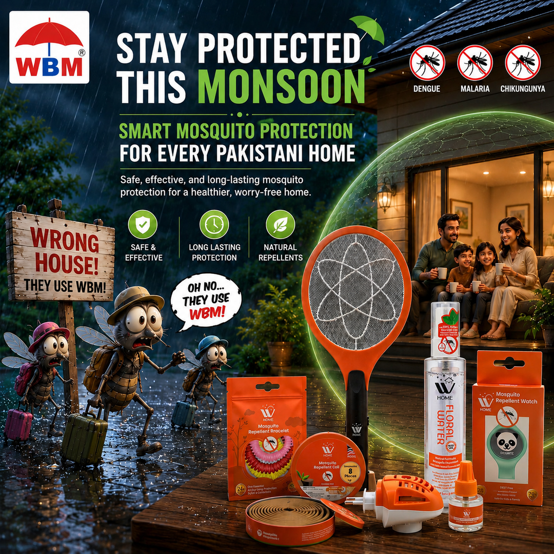Stay Protected and Safe this Monsoon with WBM Best Mosquito Killer in Pakistan