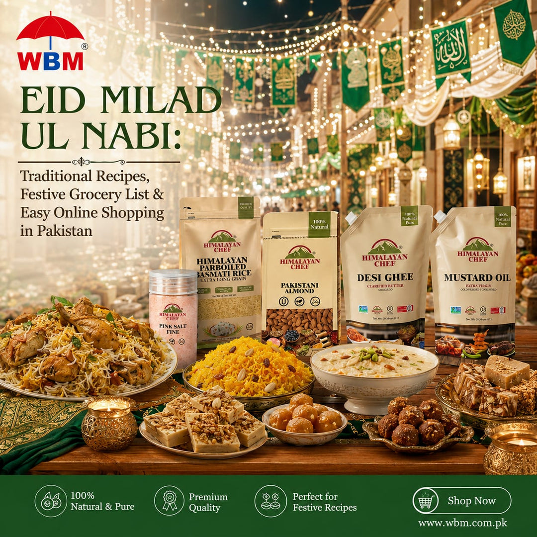 Eid Milad ul Nabi: Traditional Recipes, Festive Grocery List & Easy Online Shopping in Pakistan