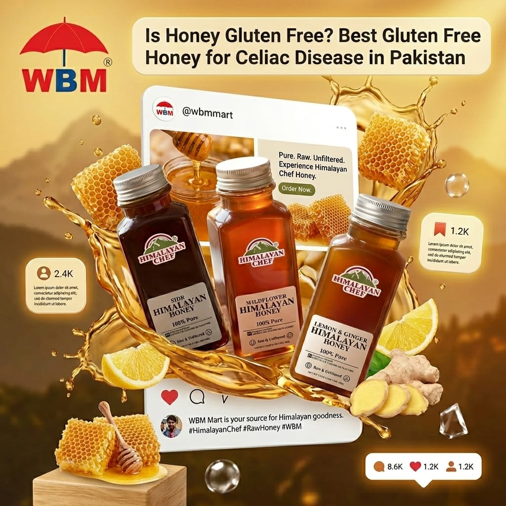Is Honey Gluten Free? Best Gluten Free Honey for Celiac Disease in Pakistan