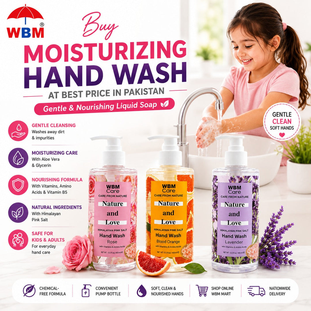 Buy Moisturizing Hand Wash at Best Price in Pakistan | Gentle & Nourishing Liquid Soap