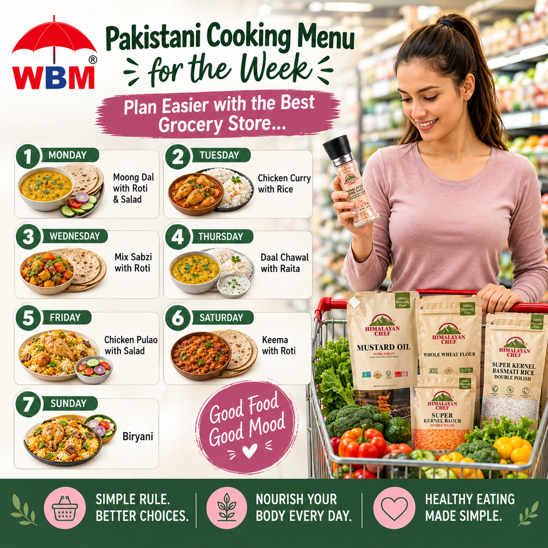 Pakistani Cooking Menu for the Week | Plan Easier with the Best Grocery Store