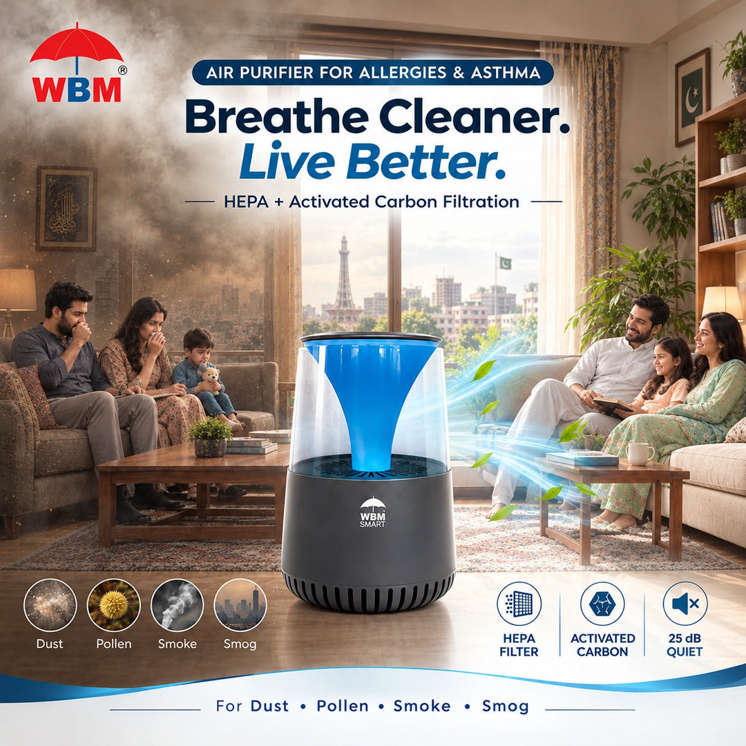 Why Is an Air Purifier Necessary for Allergy and Asthma Patients in Pakistan?