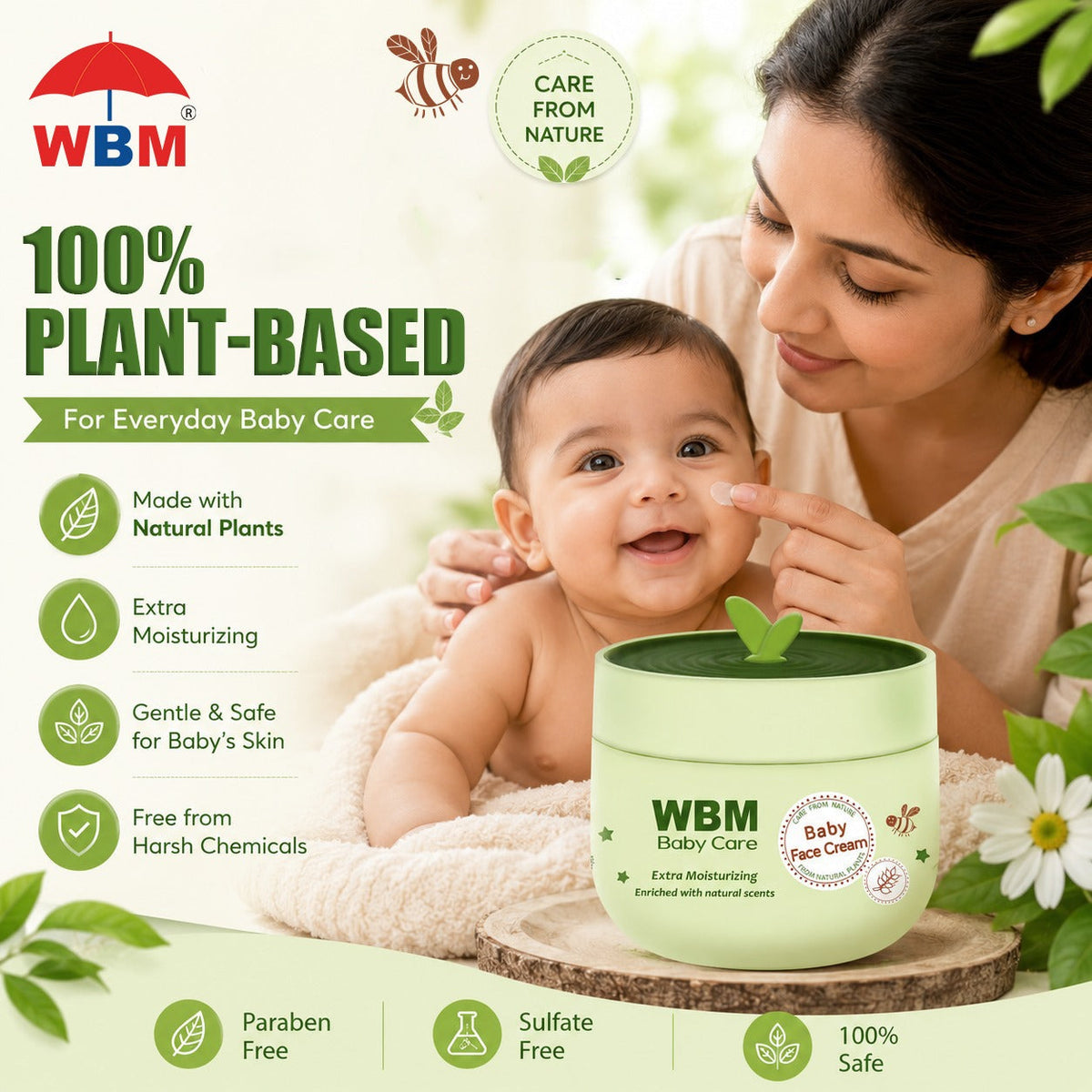 Shop Best Baby Face Cream Online Mart in Pakistan | Chemical-Free
