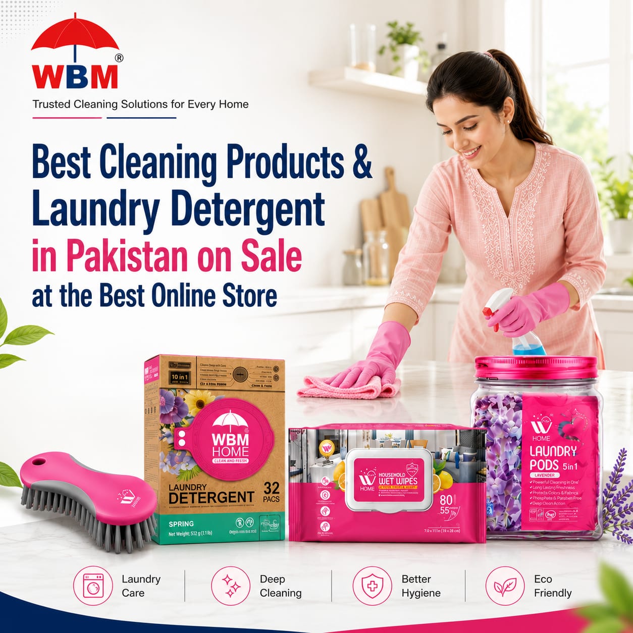 Best Cleaning Products & Laundry Detergent in Pakistan on Sale at the Best Online Store