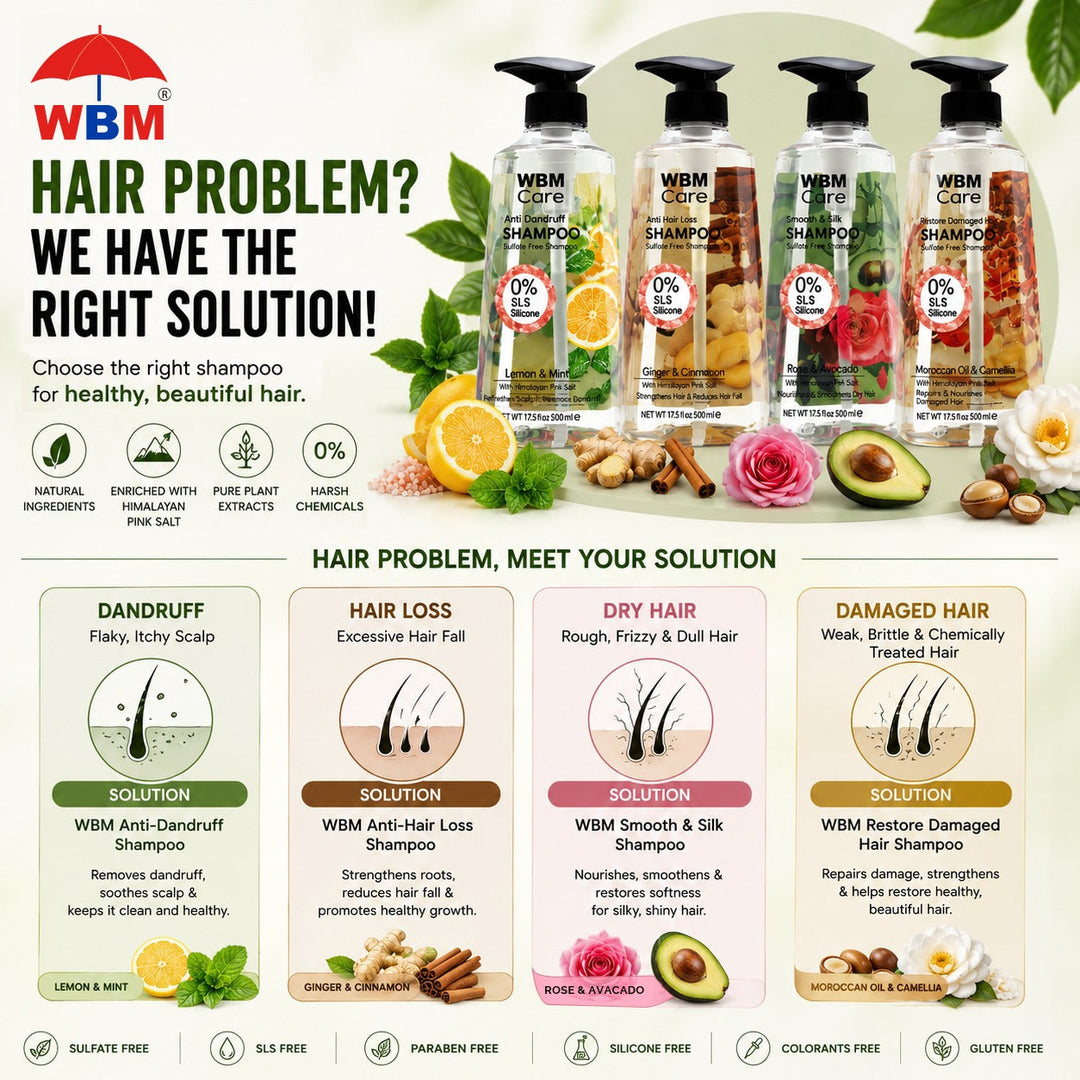 4 Major Hair Problems? Choose the Best Shampoo in Pakistan for Each
