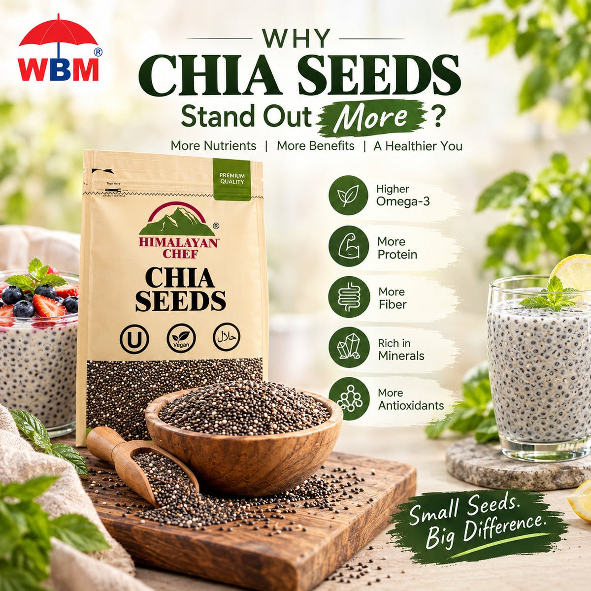 Basil Seeds Vs Chia Seeds | Which Superfood is Right for You in Pakistan?