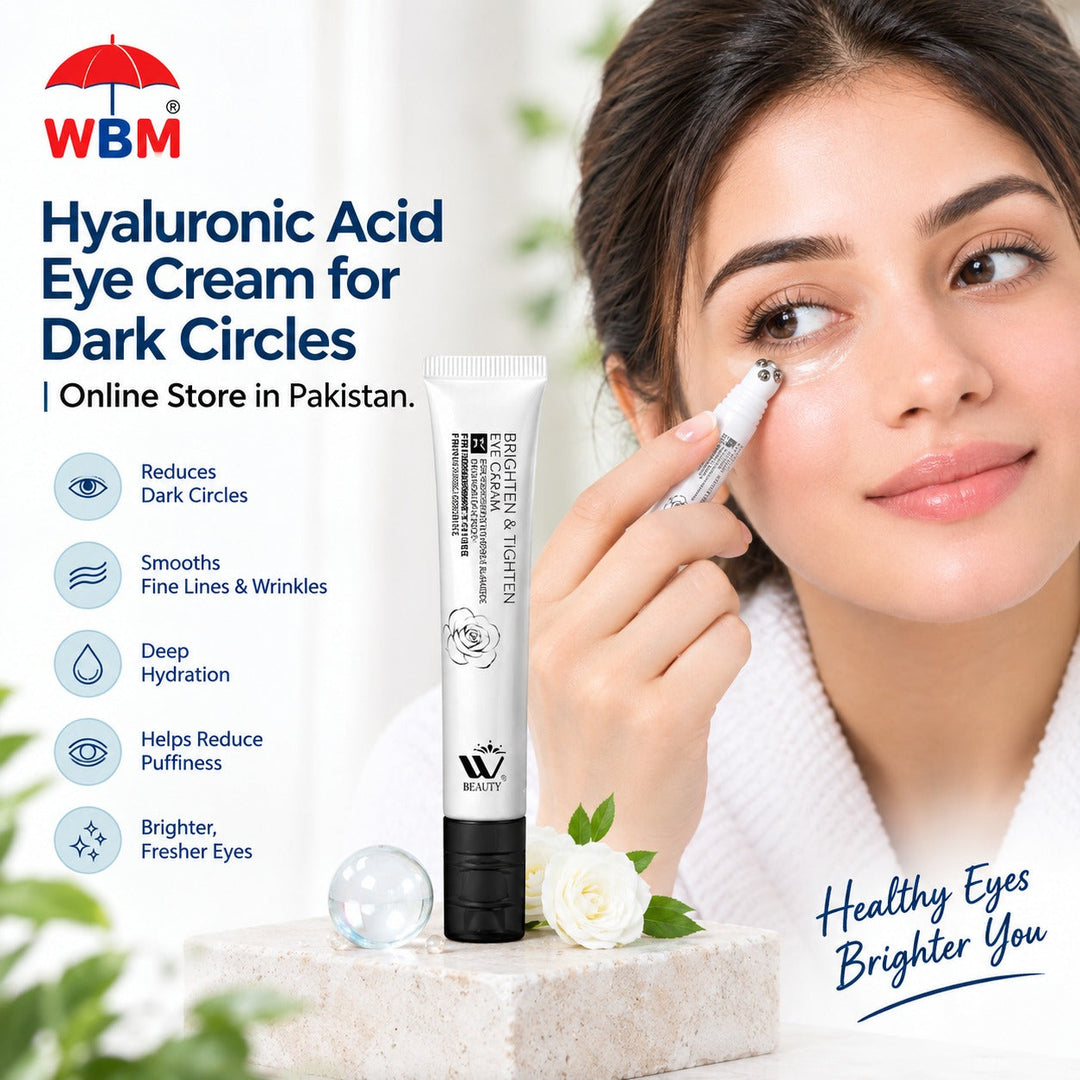 Hyaluronic Acid Eye Cream for Dark Circles | Online Store in Pakistan