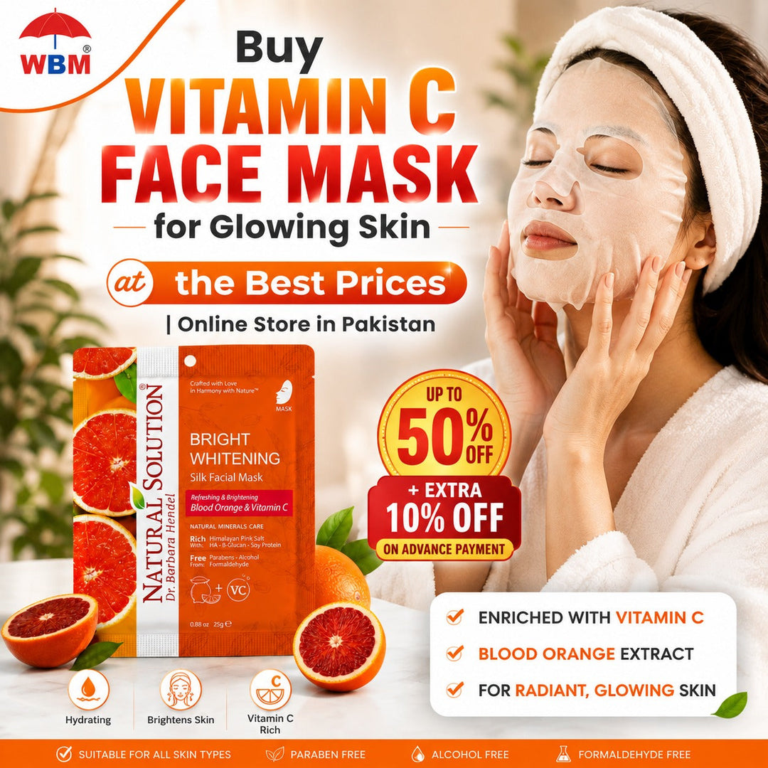Buy Vitamin C Face Mask for Glowing Skin at the Best Prices | Online Store in Pakistan