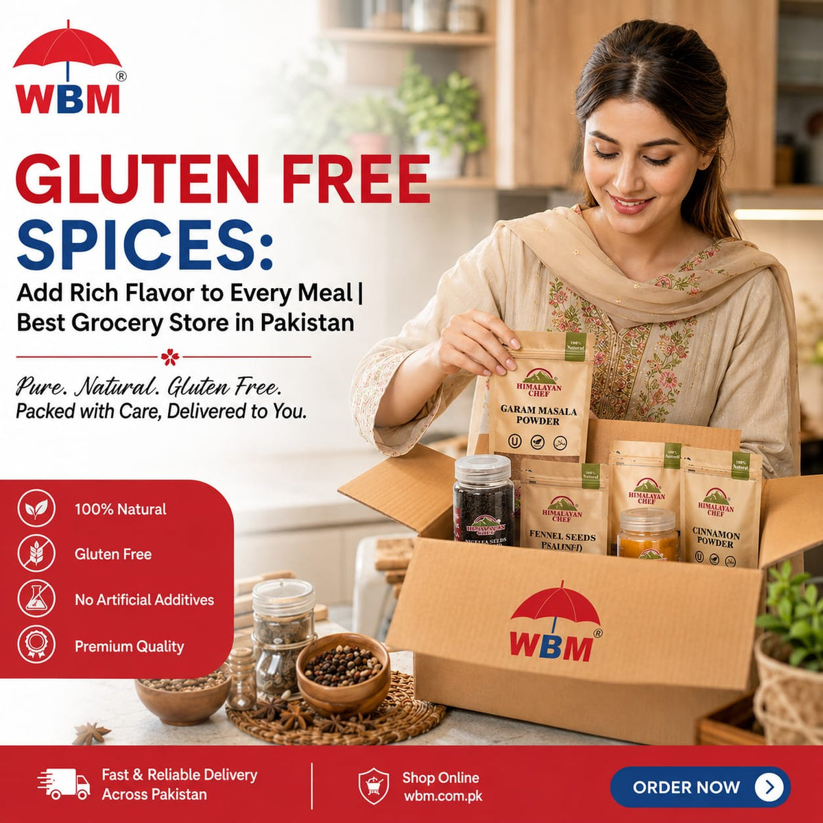 Gluten Free Spices | Add Rich Flavor to Every Meal | Best Grocery Store in Pakistan