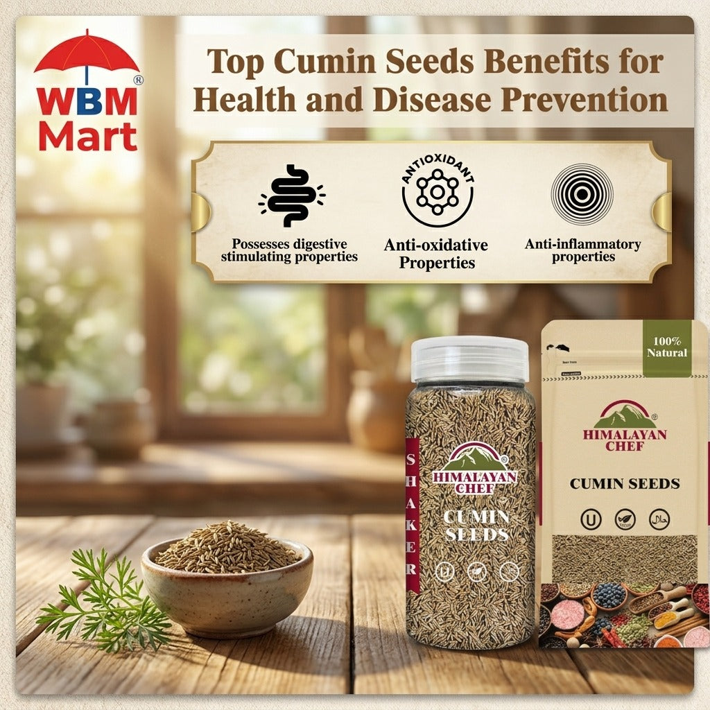 Top Cumin Seeds Benefits for Health and Disease Prevention at the Best Online Grocery Store in Pakistan