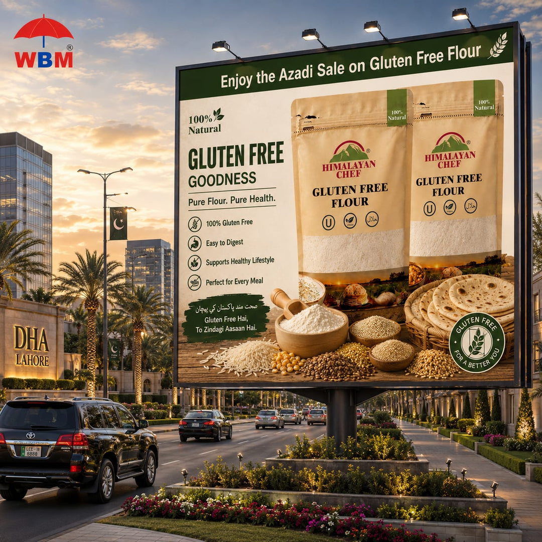 Enjoy the Azadi Sale on Gluten Free Flour or Grocery Items at Wbm Mart in Pakistan