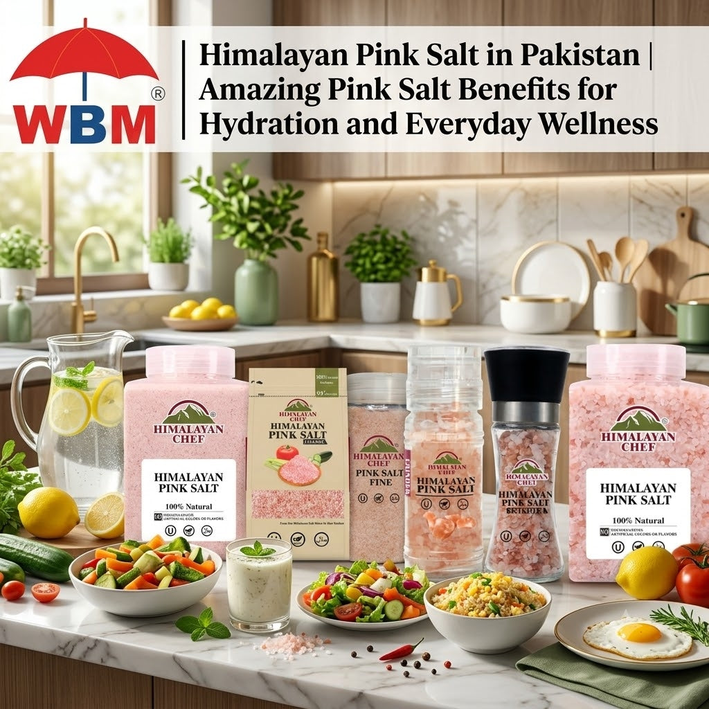 Himalayan Pink Salt in Pakistan | Amazing Pink Salt Benefits for Hydration and Everyday Wellness