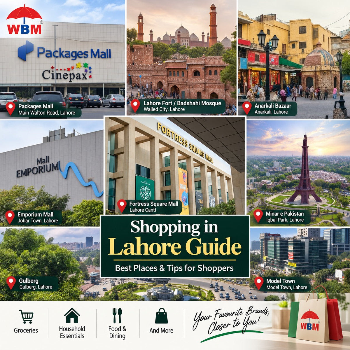 Looking for a Mart Near Me? Top 10 Places for Shopping in Lahore