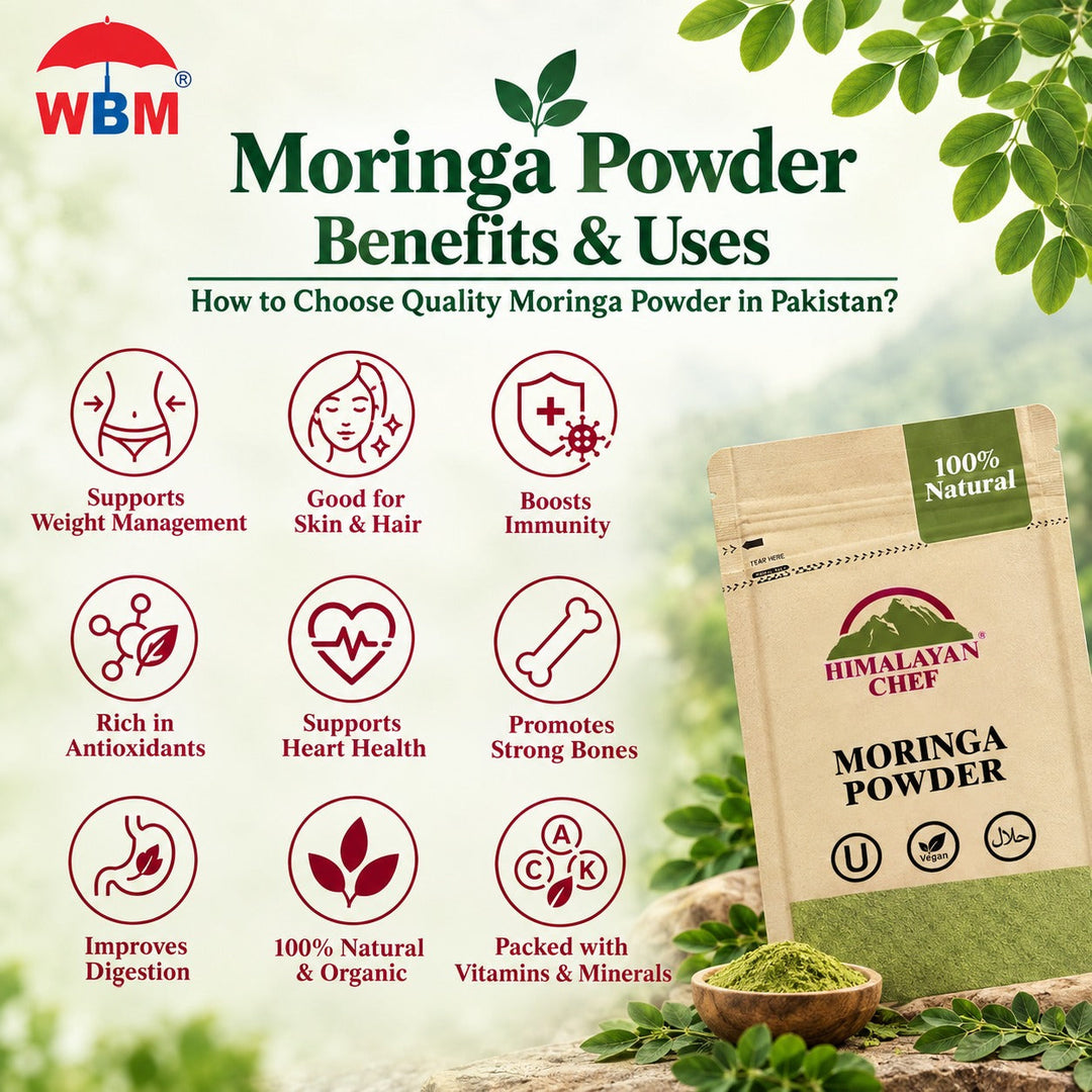 Moringa Powder Benefits & Uses | How to Choose Quality Moringa Powder in Pakistan?