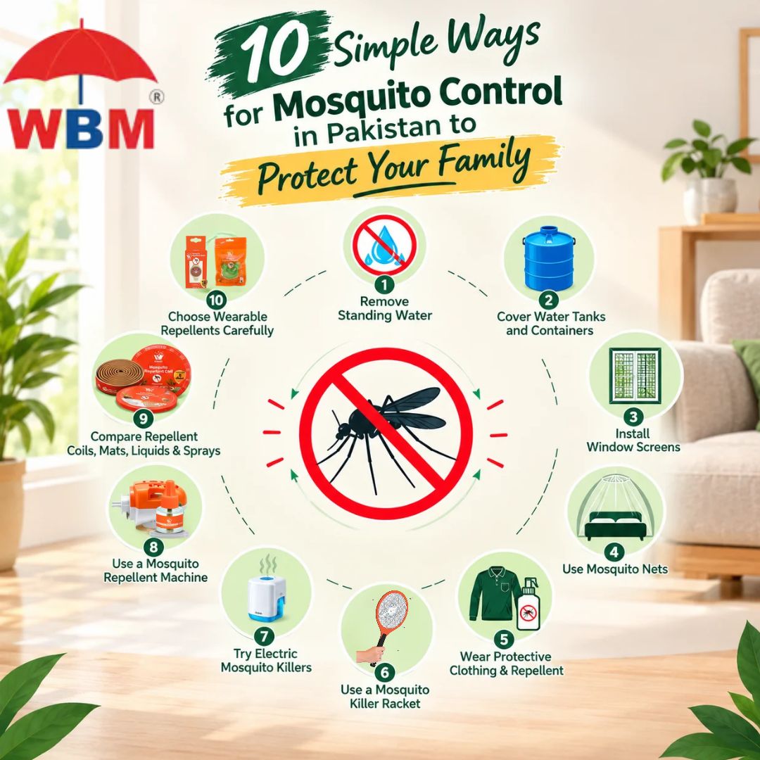 Mosquito Control in Pakistan: 10 Practical Ways to Protect Your Family