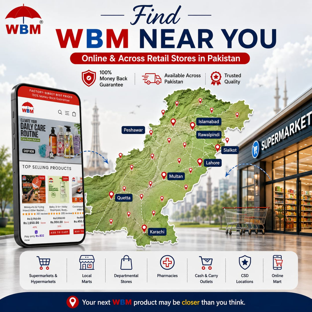 WBM Stores Near Me: Find Where to Buy WBM Online Mart Products Across Pakistan