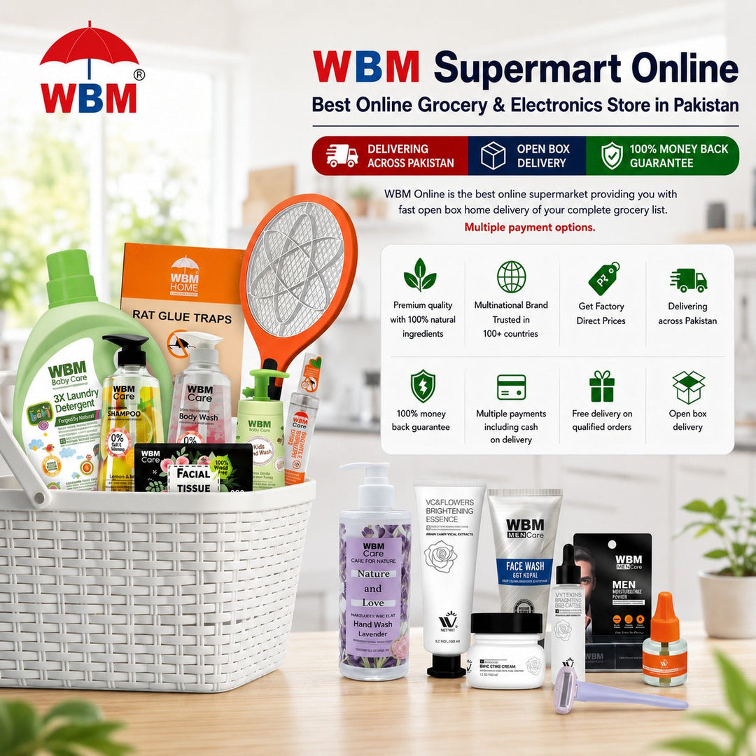 WBM Supermart Online | Best Online Grocery & Electronics Store in Pakistan