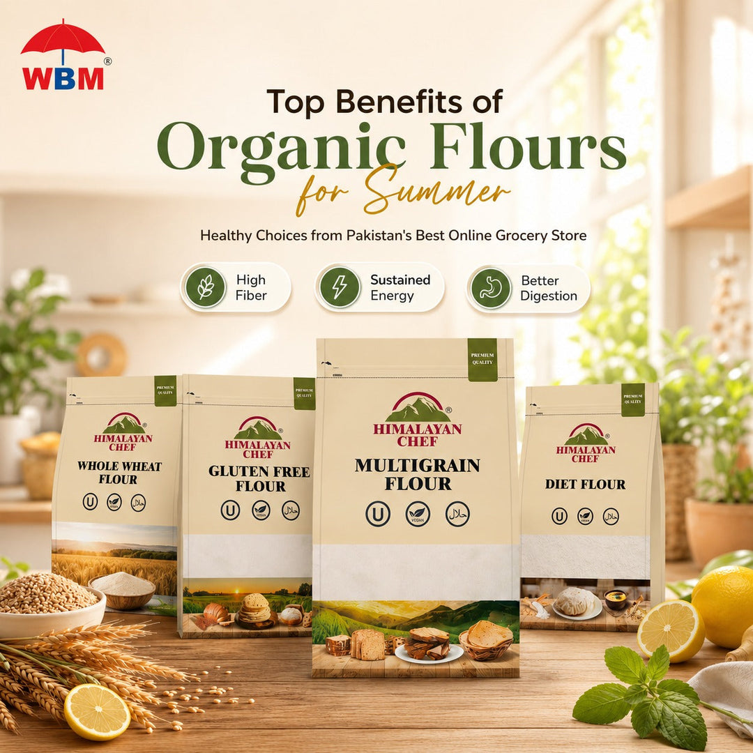 Top Benefits of Organic Flours for Summer from the Best Online Grocery Store in Pakistan