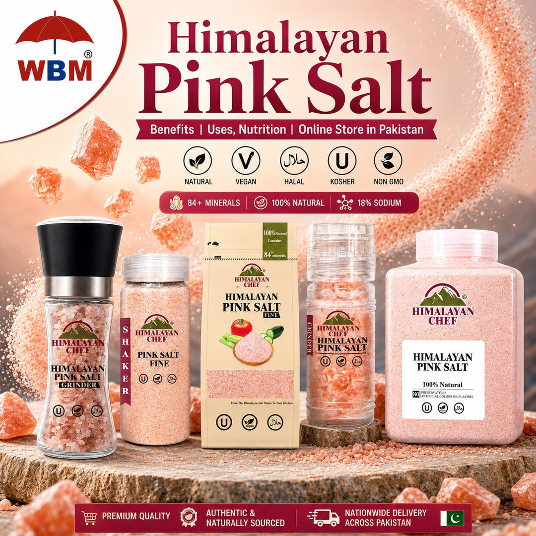 Himalayan Pink Salt Benefits | Uses, Nutrition | Online Store in Pakistan