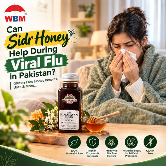 Can Sidr Honey Help During Viral Flu in Pakistan? Gluten Free Honey Benefits, Uses & More