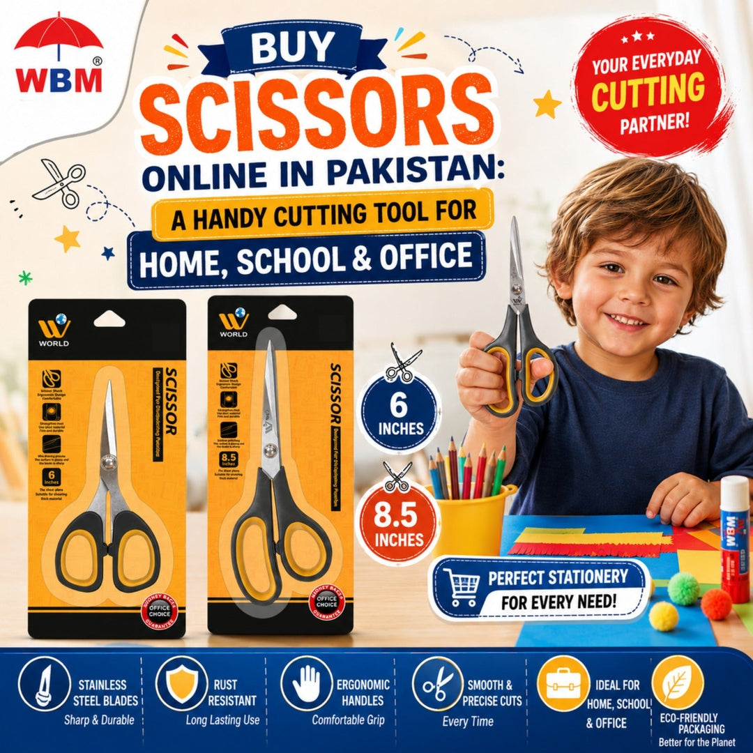 Buy Scissors Online in Pakistan | Stationery Items for School & Office