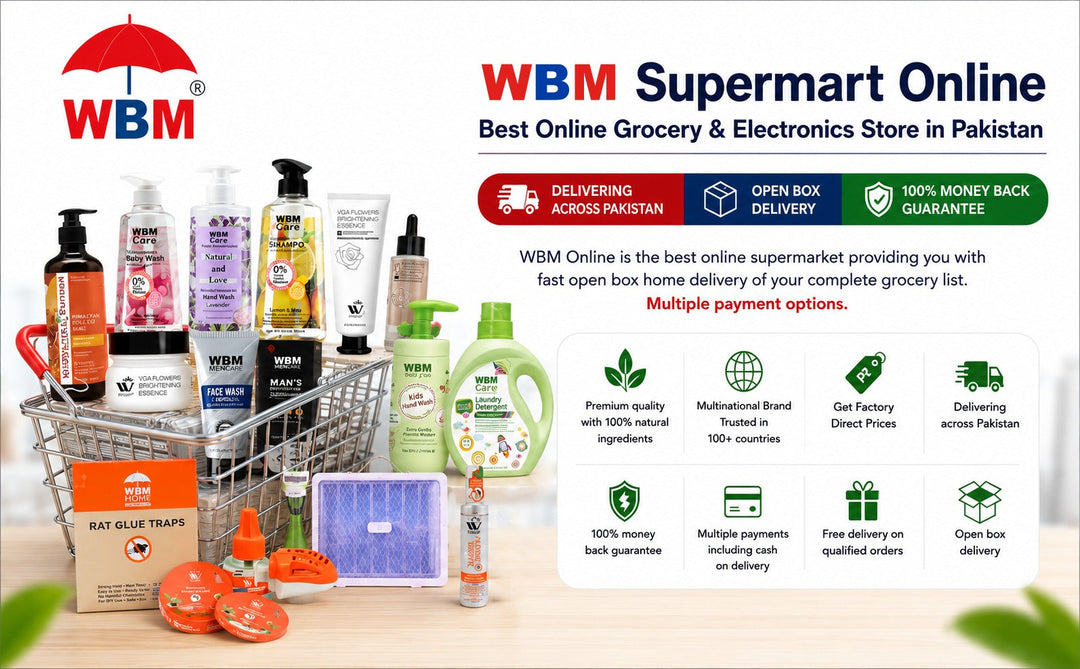 WBM Supermart Online | Best Online Grocery & Electronics Store in Pakistan