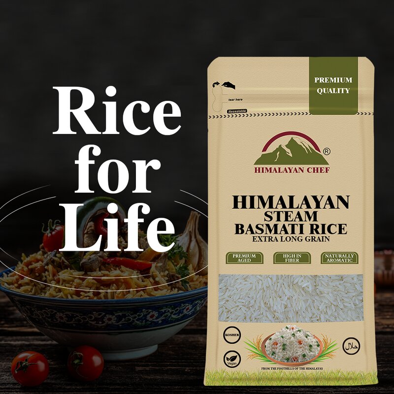 1121 Kainat Steam Basmati - 2 lbs (908g) | Himalayan Chef