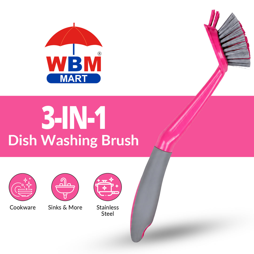 3-in-1 Dish Washing Brush | WBM Home