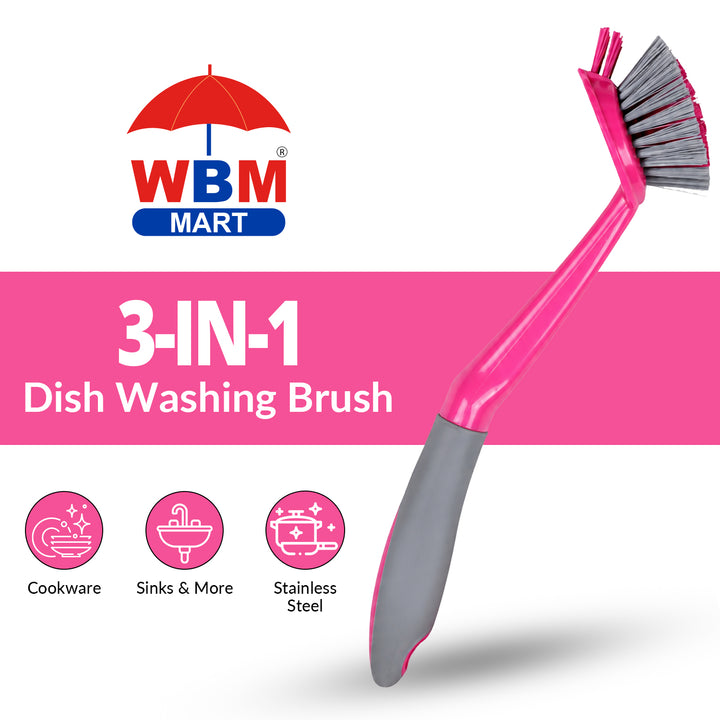 3-in-1 Dish Washing Brush | WBM Home