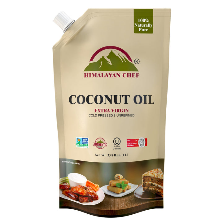 Coconut Oil - 2.2 lbs (1 Ltr) | Himalayan Chef
