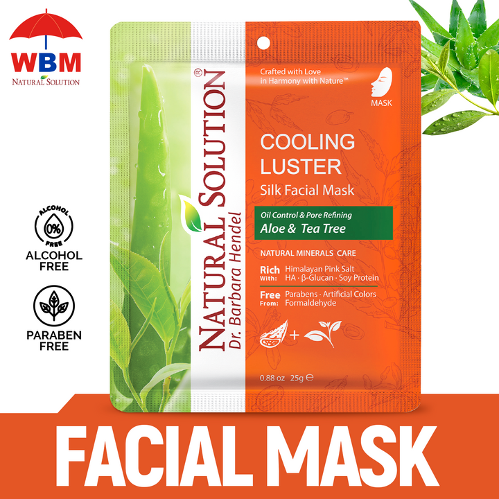 Facial Mask (Aloe &amp; Tea Tree) - 25g | Natural Solution