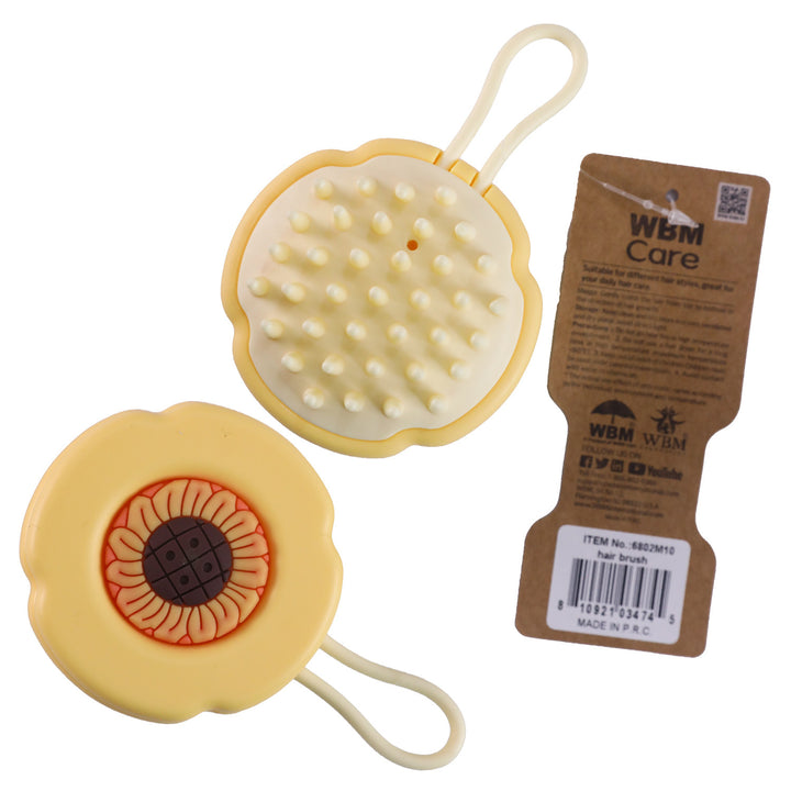 Oil and Shampoo Massager Hair Brush (Any Random Color) | WBM Care
