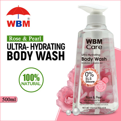 Body Wash Rose & Pearl - 500 ml | WBM Care