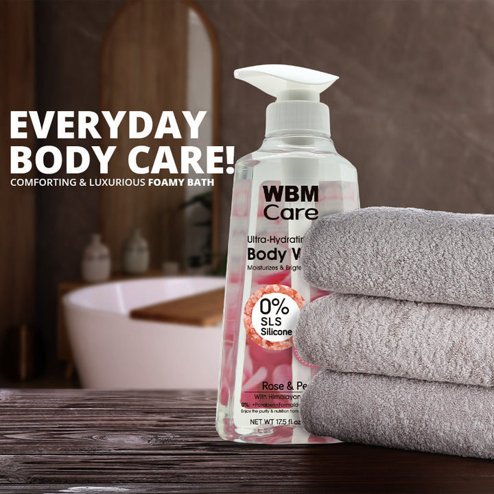 Body Wash Rose &amp; Pearl - 500 ml | WBM Care