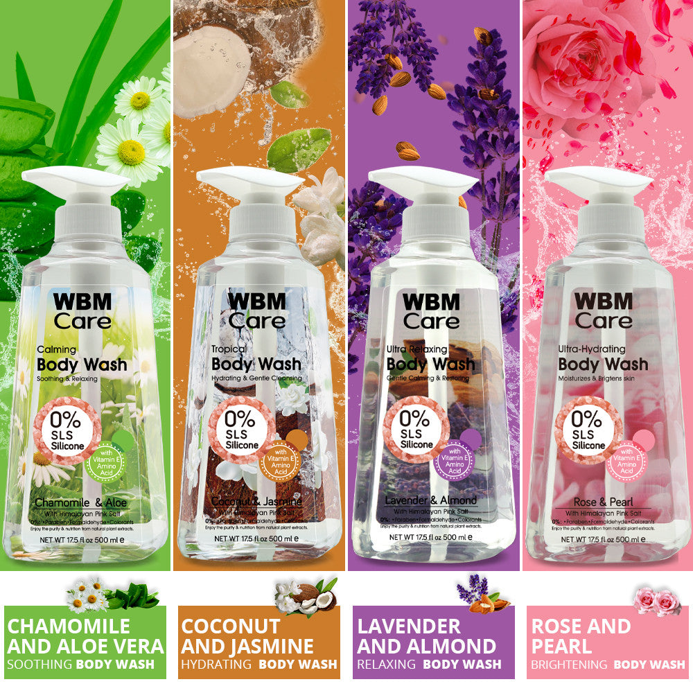 Body Wash Rose &amp; Pearl - 500 ml | WBM Care