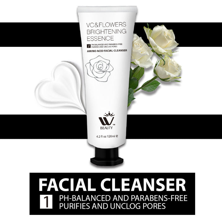 Amino Acid Facial Cleanser-120ml | WBM Beauty