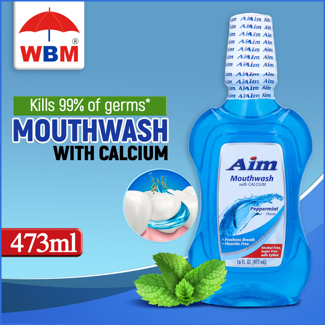 Mouthwash Blue - 473ml | Aim