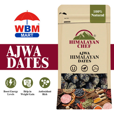 Ajwa Dates - 0.9 lbs (400g) | Himalayan Chef