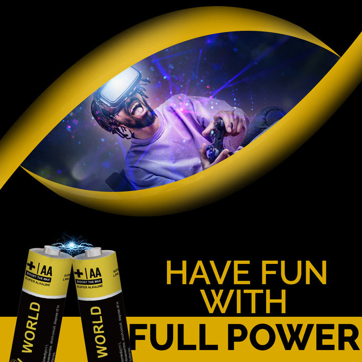 Alkaline Battery Cells AA - 2 Pcs | WBM World