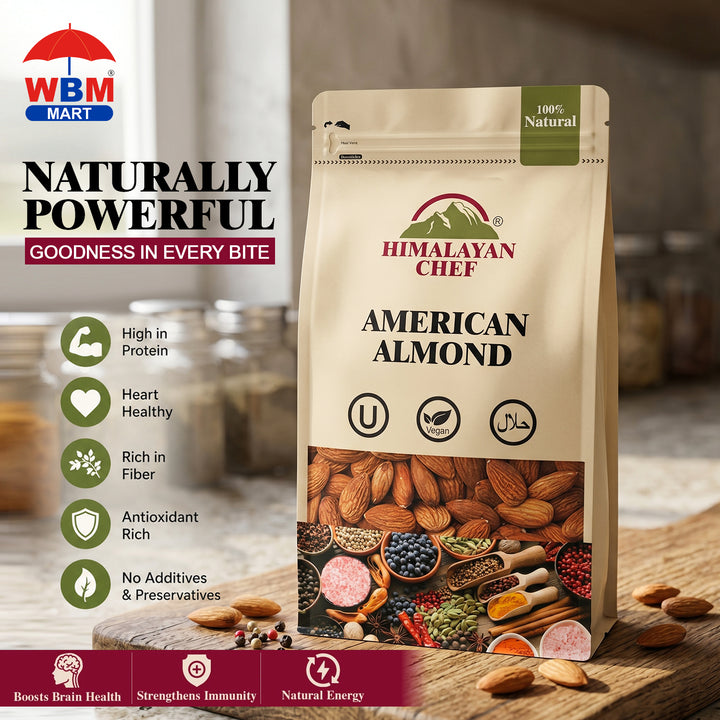 American Almond - 0.9 lbs (400g) | Himalayan Chef