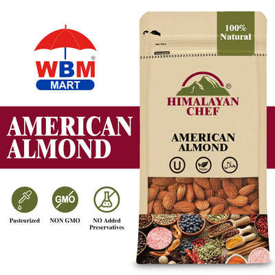 American Almond - 0.2 lbs (100g) | Himalayan Chef