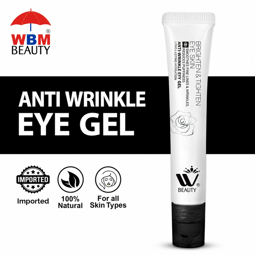 Eye Gel For Dark Circles and Puffiness - 20ml | WBM Beauty