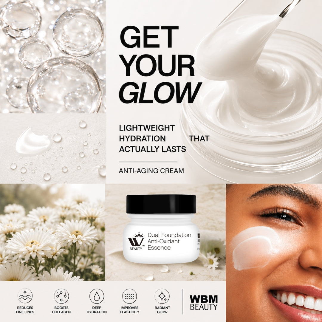 Anti-Aging Cream Dual Foundation  - 50g | WBM Beauty