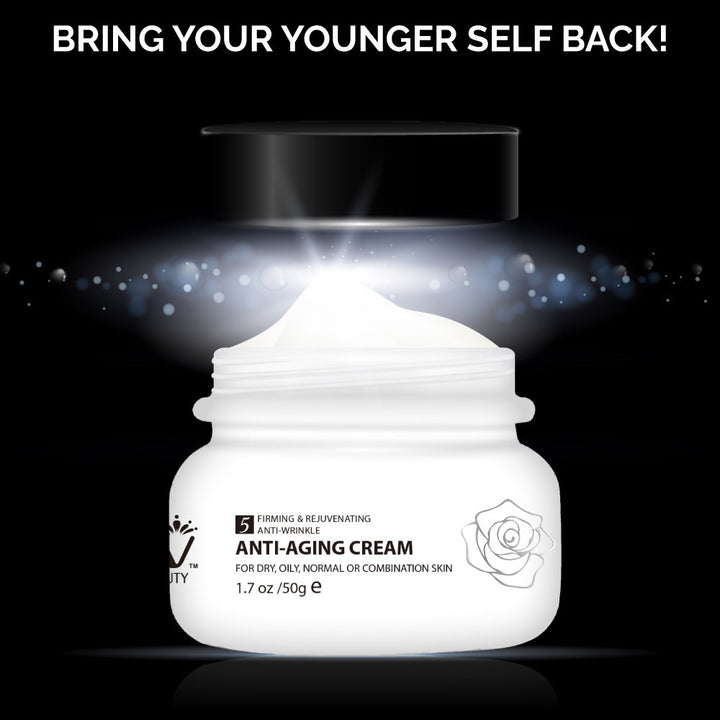 Anti-Aging Cream Dual Foundation  - 50g | WBM Beauty