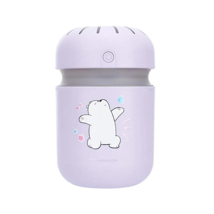 We Bare Bears Seaside Music Festival Humidifier with Night Light (Ice Bear) | WBM MART