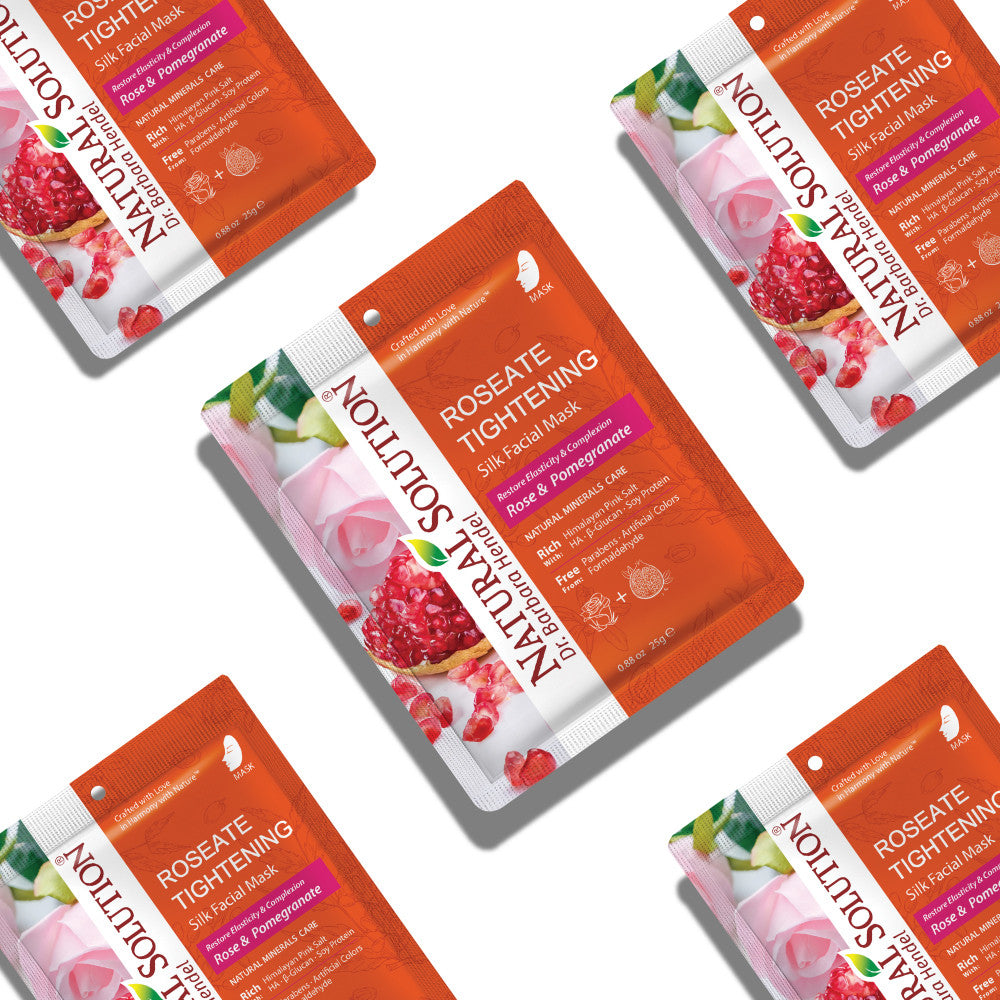 Facial Mask (Rose &amp; Pomegranate) - 25g | Natural Solution