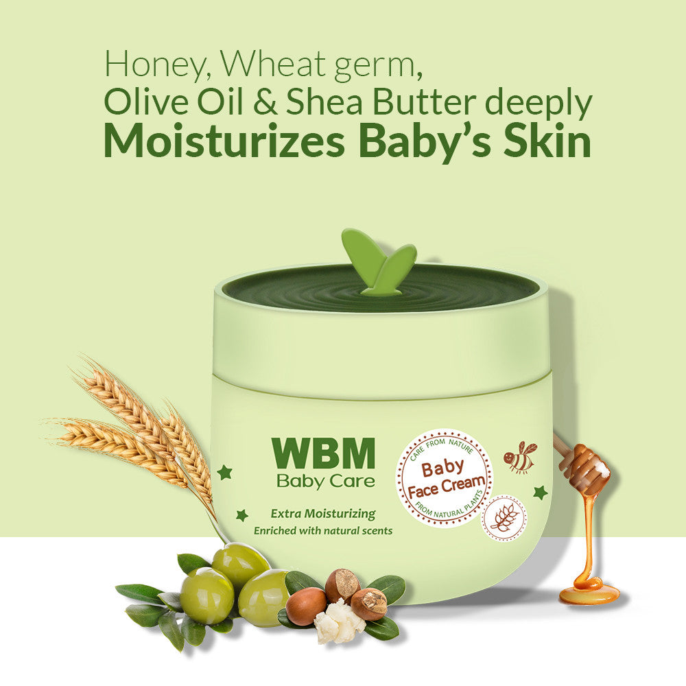 Baby Face Cream - 50 g | WBM Baby Care