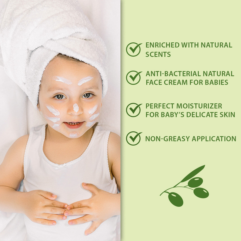 Baby Face Cream - 50 g | WBM Baby Care