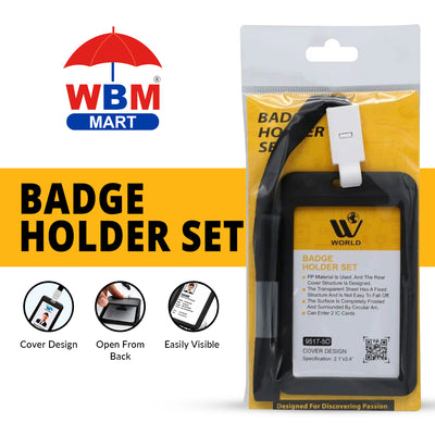 Badge Holder Set | WBM World