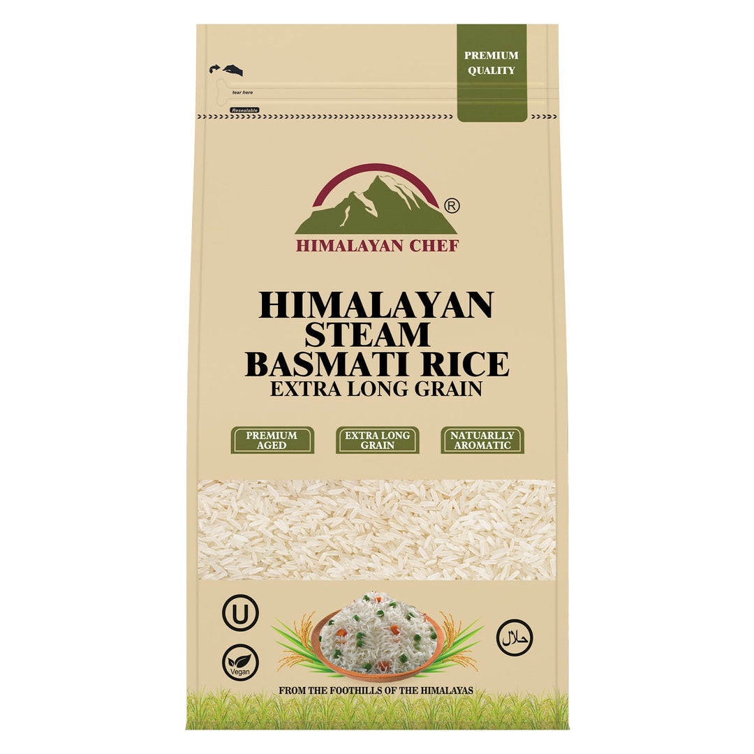 1121 Kainat Steam Basmati - 2 lbs (908g) | Himalayan Chef